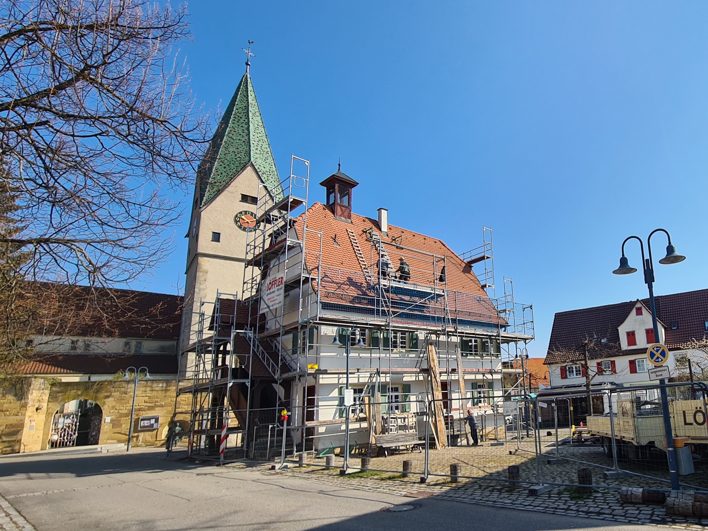  Sanierung des Alten Rathauses am Dorfplatz 