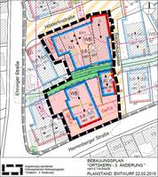 Bebauungsplan „Ortskern - 3. Änderung“ - Öffentliche Bekanntmachung der Auslegung des Bebauungsplanentwurfes -