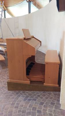Neue Orgel in der Aussegnungshalle